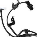 A-Premium Front Right ABS Wheel Speed Sensor - Compatible with Lexus & Toyota Models - RX330 2004-2006, RX350 2007-2009, RX400h 2006-2008, Highlander 2004-2007 - Passenger Side, Replaces 89542-48030