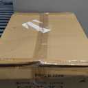 Ceiling Fans with Lights, 46 Inch Low Profile Ceiling Fan with Light and Remote Control, Flush Mount 6 Speeds Reversible Ceiling Fan, Dimmable Noiseless Ceiling Fans for Bedroom, Brown