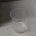 12pcs Small Glass Cylinder Vases for Centerpieces, 4 Inch Clear Flowers Vase for Wedding Decorations, Glass Hurricane Candle Holder for Home Decor Table Centerpiece