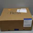 REST Evercool Cooling Comforter, King/Cali King, Blanket for Hot Sleepers, All Season Bedding to Keep Cool for Night Sweats, Breathable Lightweight Duvet, 106x90 Inches, Arctic White