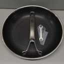 Non Stick Frying Pans, 12-inch with Lid, Hybrid Frying Pans Nonstick,non stick Skillets Stainless Steel, Dishwasher & Oven-Safe, Induction Compatible Cooking Pan, PFOA Free Cookware