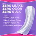 Always Discreet Adult Incontinence Pads for Women, Drier, 5 Drop Long Length, Heavy Absorbency, Pads for Bladder Control Management, Bladder Leaks, & Postpartum Pads, 64ct