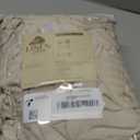 Linen Home 100% Cotton Percale Weave Fitted Sheet, King Size, Ivory, 1 Deep Pocket Fitted Sheet, Fits Mattress Upto 16" Crisp and Cool Strong Bed Linen, 78"X80"+15"