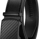 CHAOREN Mens Belt Leather Ratchet Belt - Customizable Fit, Effortless Style (35mm)