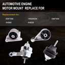 SHERXINBO Engine Motor Mount for Mini Cooper, 1.6L SOHC, 2002-2006, A4032 A4026 A4066 2211675973