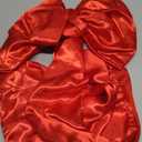 16 x 42 Inches Extra Large Christmas Satin Bows Christmas Tree Topper Decorations Xmas Tree Toppers BowsBows for Home Wreath Wall Backdrop Birthday Wedding Party Decorations(Red)