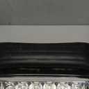 Drive-up Golf Cart LED Headlight, 12V Head Light with Bumper for Club Car Precedent 2004-Up Electric Models Replacement OEM 102524801 1025248-0