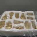 Glass Bud Vase Set of 24, Small Amber Flower Vases for Centerpieces in Bulk, Mini Vintage Vase for Wedding Decor, and Home Table Dcor