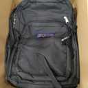 JanSport Laptop Backpack - Computer Bag with 2 Compartments, Ergonomic Shoulder Straps, 15” Laptop Sleeve, Haul Handle - Black