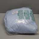 Cottington Lane Premium Quality 100% Egyptian Cotton 4 Piece Olympic Queen Size Bed Sheet Set Fits 12 inch Deep Pocket Mattress, Naturally Cool, Soft & Durable Luxury Bedding, Light Blue Solid