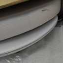 TRALT Ergonomic Office Chair - Desk Chair with Adjustable Lumbar Support Computer Chair - Mesh Comfy Chair with Flip-up Armrests - Gaming Chairs for Adults Home Office (Leather, White)