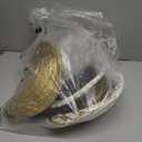 Black and Gold New Years Eve Decorations Hanging Paper Lanterns 12pcs Paper Lanterns Decorative for Birthday Retirement Party Graduation Decorations 2026