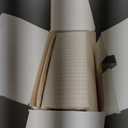 600-TC Egyptian Quality 100% Cotton Striped Sheets - Luxury King Size Cooling Damask Bed Sheets for Hot Sleepers - Sateen Weave - Deep Pocket - 4 Pc Best Hotel Sheets for King Beds - Ivory