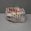 TaoBary 100 Pcs Paper Fall Gift Bags Bulk with Handle Colorful Stripe Wave Polka Dot Treat Goodie Candy Bags for Fall Autumn Thanksgiving Party Favor Supplies