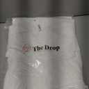 The Drop Women's Hellen Strapless Mixed Media Maxi Dress (White) XL