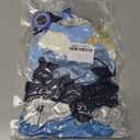 134pcs Blue Balloon Arch Kit, Blue Balloon Garland with Blue and Silver Balloons for Wedding Baby Shower Graduation Birthday Party Decorations