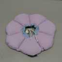 Cat Cone Collar,Cute Waterproof Cat Recovery Collar,Anti-Bite Lick Wound Healing Safety Elizabethan e Collar for Cats,Purple Flower All-Season Style