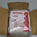 Moonsea Quilted Thicker Changing Pad Liner 3 Pack Waterproof, Fit for Changing Table Liners are Warm On a Baby's Back Non-Slip Design Reusable Pads Machine Washable, White