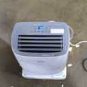 BLACK+DECKER Portable Air Conditioner, 8,000 BTU (3,950 BTU SACC) for Rooms up to 400 Sq. Ft., Portable AC with Follow Me Remote Control and Window Kit, BPACT08WT, White