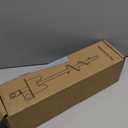 Dog Stakes for Outside Hold up to 250Lbs Dogs Heavy Duty Tie Out Tether Leash Chain for Yard Outdoor Camping Screw in Ground Anchor Set 13 inch Black