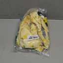 Waterproof Dog Raincoat,Full Coverage 4 Legs Dog Rain Jacket for Small Dogs,Pet Rain Coat with Hood,Reflective Strips&Leash Hole Outdoor Raincoat (Largefor Weight 8.8-11 lb, Pineapple)