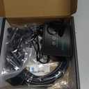 Reptile Humidifiers Smart Misting System for Reptile Terrariums, Reptile Mister Automatic with Timer, Reptile Mister Adjustable Misting Nozzles for Chameleons, Frog, Lizard, Snake (Black)