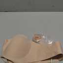 Vertvie Women's Wireless Strapless Bra Seamless Padded Bandeau Bra Non-Slip Silicone Tube Top Push Up Convertible Bralette (Medium)