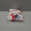 4th of July Decorations - Vintage American Flag 4 x 2.3 Ft Rustic Rag Ribbon Flag Banner - Patriotic Flag & Independence Day Decor for Home Mantel Party Vintage 4th of July Decorations for Outside Yard Porch