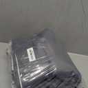 Floor to Ceiling Curtains for Wall Ceiling Mount Track - Blackout Privacy Room Divider Curtains for Ceiling Track System or Rod With Hooks - Soundproof Room Separator Extra Wide Curtain, 1 Panel (Grey)