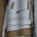 DEVAISE 3-Drawer Wood File Cabinet, Mobile Lateral Filing Cabinet, Printer Stand with Open Storage Shelves for Home Office, White