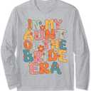 In My Aunt Of The Bride Era Auntie Aunt Of The Bride Funny Long Sleeve T-Shirt, XL