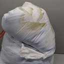 Dobuyly Blue King Size Comforter Set 7 Piece Bed in a Bag King, Blue Floral Printed on Light Blue Comforter Set with Sheets, Soft Microfiber Botanical Complete Bedding Set for All Season