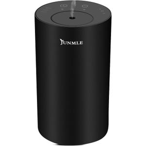 Waterless Diffuser for Essential Oil Nebulizer Battery Operated Mini Scent Air Machine Aromatherapy Atomizing Diffuser 0.5/1/1.5H/Continous Mode 3 Mist Level for Home Room Cars Office