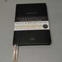 12 Week Focus Planner: High Performance Project Planner - Stay Focused and Achieve your Goals - Weekly and Daily Pages with Scientifically Proven Prompts - Undated, 7x10inch Black Hardcover