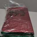 P Pothuiny 6 Pieces King Satin Sheets Luxury Silky Burgundy Satin Bedding Sheet Set, 1 Deep Pocket Fitted Sheet + 1 Flat Sheet + 4 Pillow Cases