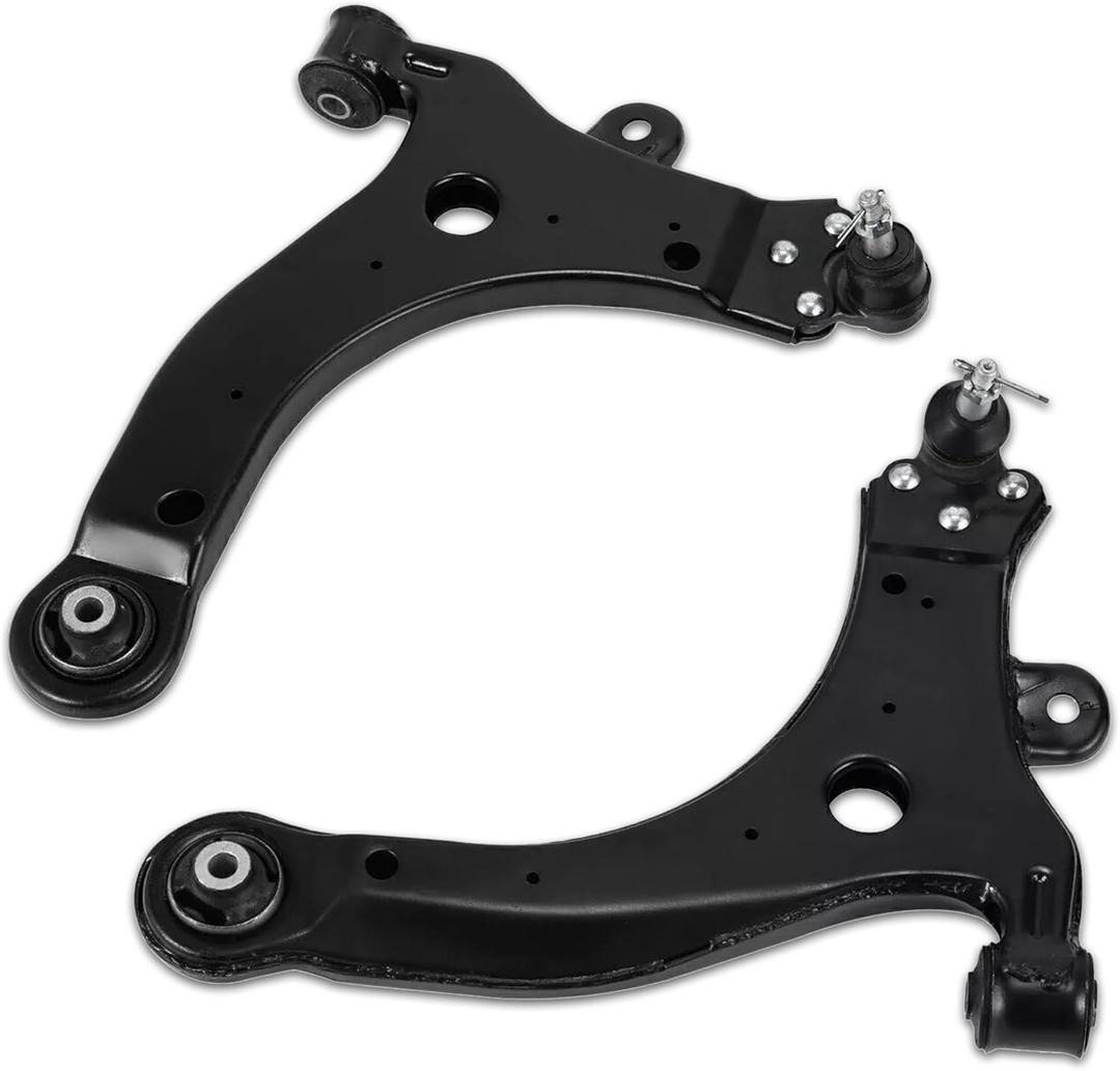 Front Lower Control Arm with Ball Joint Compatible with Chevy Impala Venture Buick Allure Century Lacrosse Regal Oldsmobile Pontiac Front Lower Control Arm Kit K80538 K80539