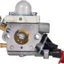 C1M-S207A FS56 Carburetor Kit for Stihl FS56 FS56R FS70 FS70R FS70RC KM56 KM56RC Trimmer Weed Eater Carb replace OEM 4144-120-0603 4144-120-0600