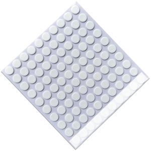 90 PCS Nano Double Sided Tape, 0.4" Round Putty Clear Sticky Tack, Glue Adhesive Dots for Picture Art Crafts Poster Decoration Balloons Festival Party, Removable Multipurpose