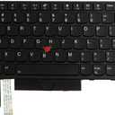 GinTai Keyboard Laptop 01YP440 with Backlit Replacement for Lenovo ThinkPad E480 T480s L480 L380 /L380 Yoga T490 E490 E495 T495 L390/L390 Yoga L490 T490 P43s 20RH, 20RJ