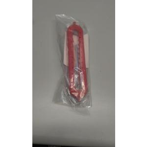 JCBIZ Rectangle Knitting Looms Plastic Weaving Looms Set Scarf Hats DIY Crocheting Handmade Craft Kit with a Crochet Hook and Needle for Knitting Lovers, 26 cm (Red)