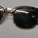 livho Rimless Trendy Polarized Sunglasses Men Women, Retro Sun Glasses for Men Women 2025, Semi Rimless UV Protection Shades