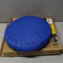 Wobble Cushion with Inflation Pump - Wobble Disk Balance Disc Wiggle Seat for Sensory Kids, Balance Pads (Blue)