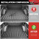 Bed Mat Compatible with 2017-2025 Ford Super Duty F250/F350/F450 6.8FT Truck Bed Liner Pickup Car Truck Potector for F-250/F-350/F-450 Accessories(17-25 F-250/F-350/F-450 6.8FT)