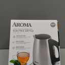 Aroma Housewares 1.0L / 4-cup Stainless Steel Electric Kettle (AWK-267SB)