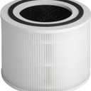 LEVOIT Core 300 Replacement Filter,Compatible with LEVOIT Core 300,Core 300-RF Fliter,H13 Grade 3-in-1 HEPA Filter with C Filter and Pre-Filters