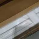 LazBlinds No Tools No Drill 1" Vinyl Mini Blinds, Cordless Blinds for Windows, Light Filtering Horizontal Window Blinds & Shades, 33" W x 64" H, White