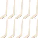 OLYCRAFT 10pcs Unfinished Wood Hockey Stick Blank Wood Slices Hockey Shape Wooden Pieces Unfinished Blank Slices for DIY Project Painting Drawing Home Party Decoration Crafts 5.7x1.7 inch
