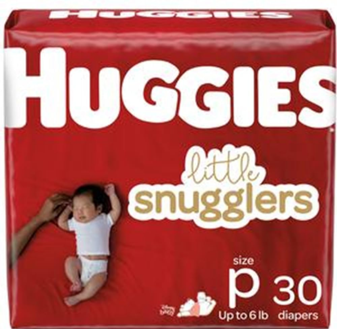Huggies Supreme Little Snugglers, Preemies, 30 diapers Couches