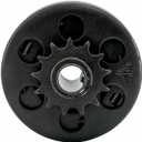 Go Kart Clutch 3/4" Bore 13 Tooth Inner Hole 19.05mm Compatible with Go-Kart Mini-Bike Engine #428 Chain 6.5 HP 210CC 215CC