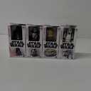 Star Wars 6” Figure Disney Hasbro Figures, Pack of 4 (Darth Vader, The Mandalorian, Grogu & Hover Pram, Stormtrooper)